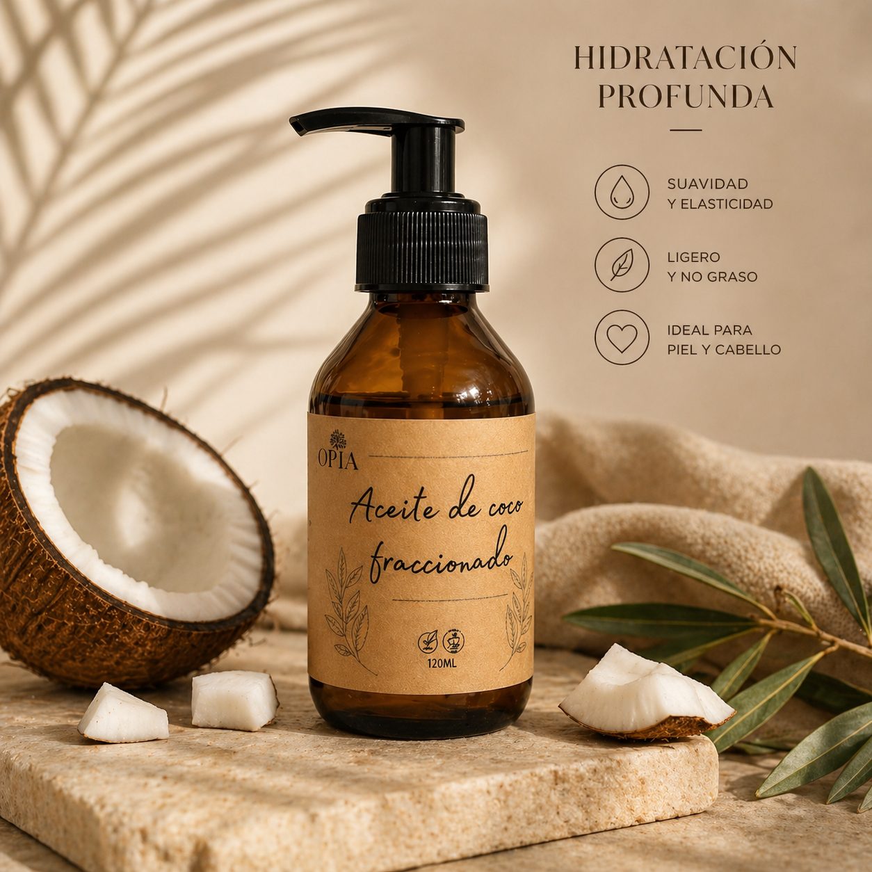 Aceite de coco fraccionado para aromaterapia - Imagen 3
